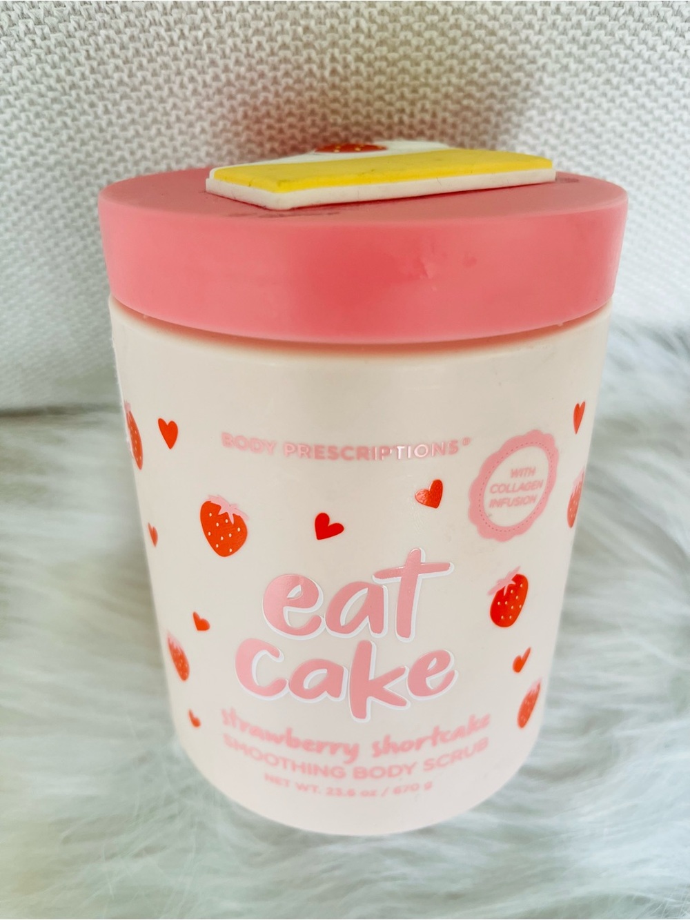 NWT Body Prescriptions strawberry shortcake smoothing body scrub 🍓🍰🍓🍰